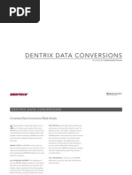 DENTRIX Data Conversions