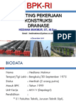 Auditing Pekerjaan Konstruksi Drainase