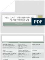 Peritonitis Disebabkan Oleh Typhoid