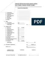 Pangihutan Purba Formulir Isian Baptis Sidi