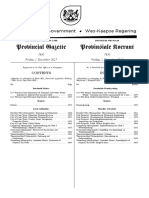 Western Cape Government Gazette: 2017 CAA Licence Mark