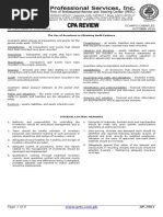 Auditing Problems Ocampo/Cabarles AP.1901-Audit of Inventories OCTOBER 2015