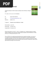 Analytical Modelling For Vibration Analysis of Partially Cracked Orthotropic Rectangular Plates