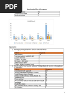 Questionaire Analysis