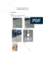 Metodologi Percobaan Ekstraksi Padat - Cair