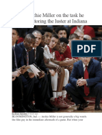 Archie Miller Article