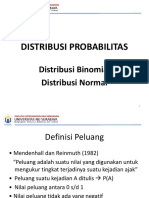 Distribusi Probabilitas Ganjil 2017