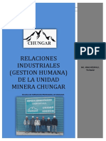 Gestion Humana-Unidad Minera Chungar