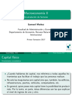 Acumulacion de Factores