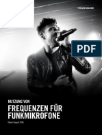 Shure Frequenzguide