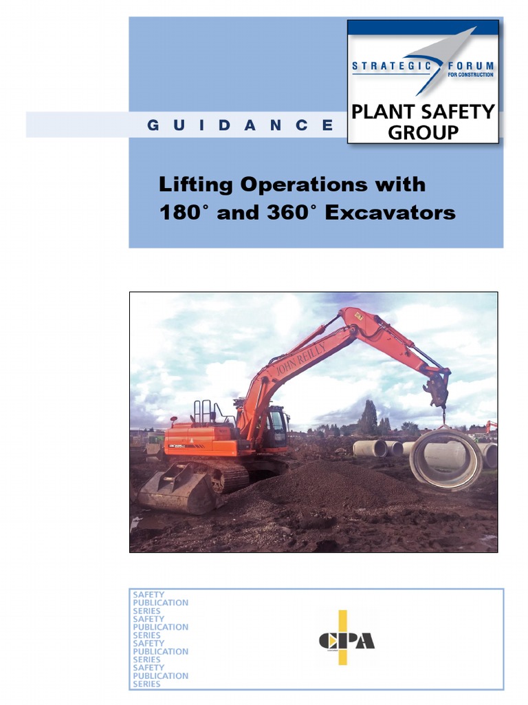 Guidance On Lifting With Excavators Elevator Crane (Machine)