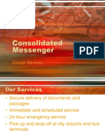Consolidated Messenger: Courier Services