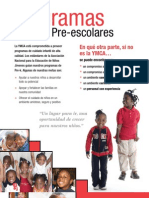Spanish PreSchool Brochure