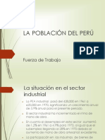 La Población Del Perú - Fuerza de Trabajo