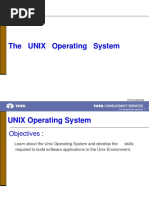 The UNIX Operating System: TCS Confidential