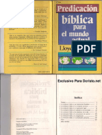 Predicacion Biblica para El Mundo Actual - Lloyd M. Perry PDF