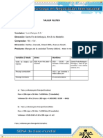 17 Evidencia 8 Caso Práctico, Liquidación de Fletes PDF