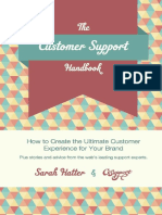 The Customer Support Handbook How To Create The Ul