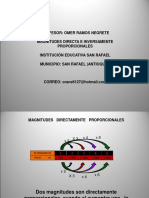 Magnitudes Directa e Inversa