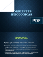 Corrientes Ideológicas