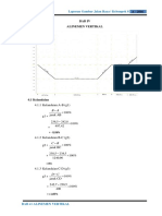 Vertical Alignment Report of Road Drawing | Group 8 A - 2016