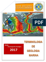 Terminologia de Geologia Marina