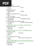 Soal Juz Amma