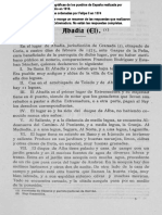 ABADÍA en las Relaciones Topográficas de los Pueblos de España,  hechas por orden de Felipe II en 1574 