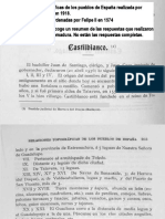 CASTILBLANCO en Las Relaciones Topográficas de Los Pueblos de España, Hechas Por Orden de Felipe II en 1574