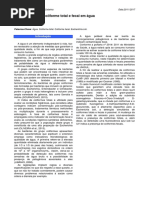 R3 - Colifórmio Fecal