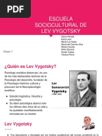 Escuela Sociocultural de Lev Vygotsky