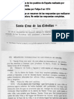 SANTA CRUZ DE PANIAGUA en Las Relaciones Topográficas de Los Pueblos de España, Hechas Por Orden de Felipe II en 1574