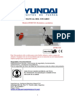 Desmalezadora HYBC520 PDF