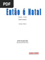Então é Natal - John Lennon (Arr. Solano)