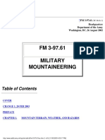 FM 39761 Military Mountaineering