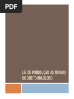 Lei Introdução as Normas de Direito