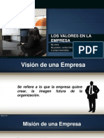 Los Valores en La Empresa 1