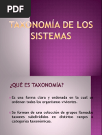 Taxonomía de Los Sistemas Unidad 3