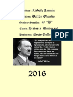 Caratula Del Albun de Adolf Hitler 2016