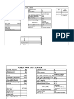 Power Pack Calculation