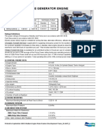 D1146T DOOSAN INFRACORE GENERATOR ENGINE