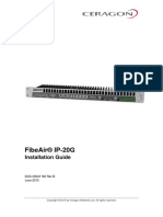 FibeAir IP20G Installation Guide Rev B