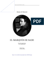 Beauvoir, Simone De - El Marqués De Sade [1952]