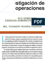 Clase 2 Investigación de Operaciones