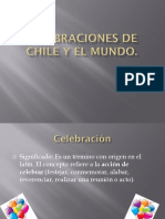 Celebraciones de Chile y El Mundo