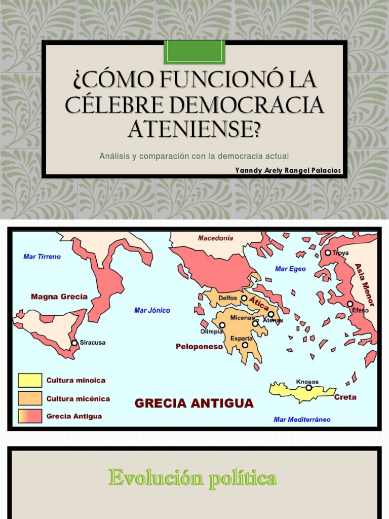 Funcionamiento de la Democracia Ateniense | PDF | Estados de la ciudad ...