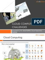 Cloud Computing Challenges Deck 