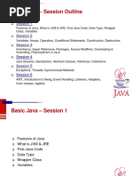 Basics of Java Presentation