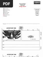 AT 241 Normal Man - design storyboard
