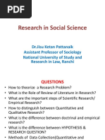 Research in Social Science